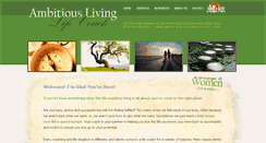 Desktop Screenshot of ambitiousliving.com